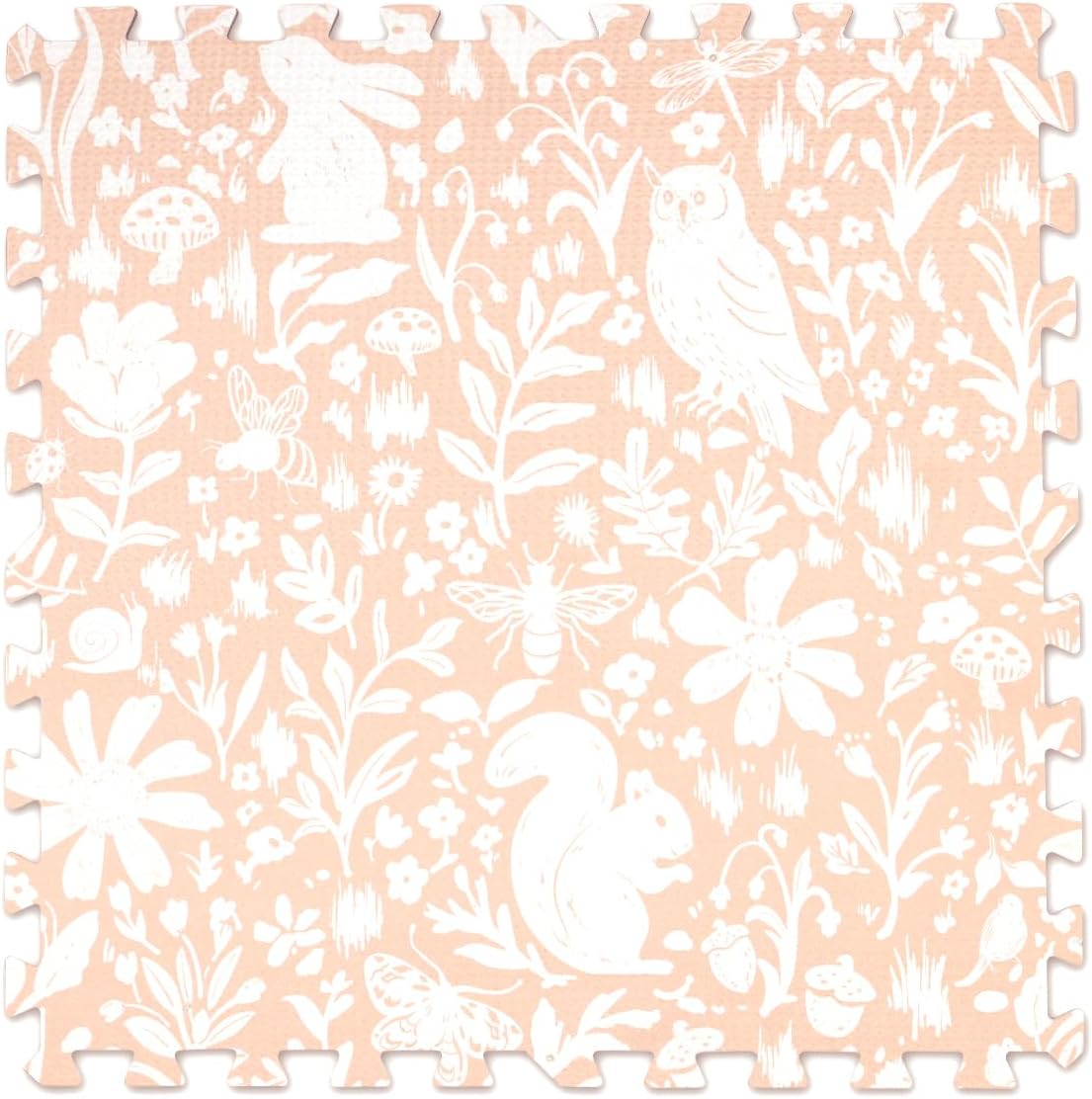 TCBunny Extra Large Baby Play Mat - 4FT x 6FT Foam Puzzle Floor Mat for Kids & Toddlers (Nordic Style)