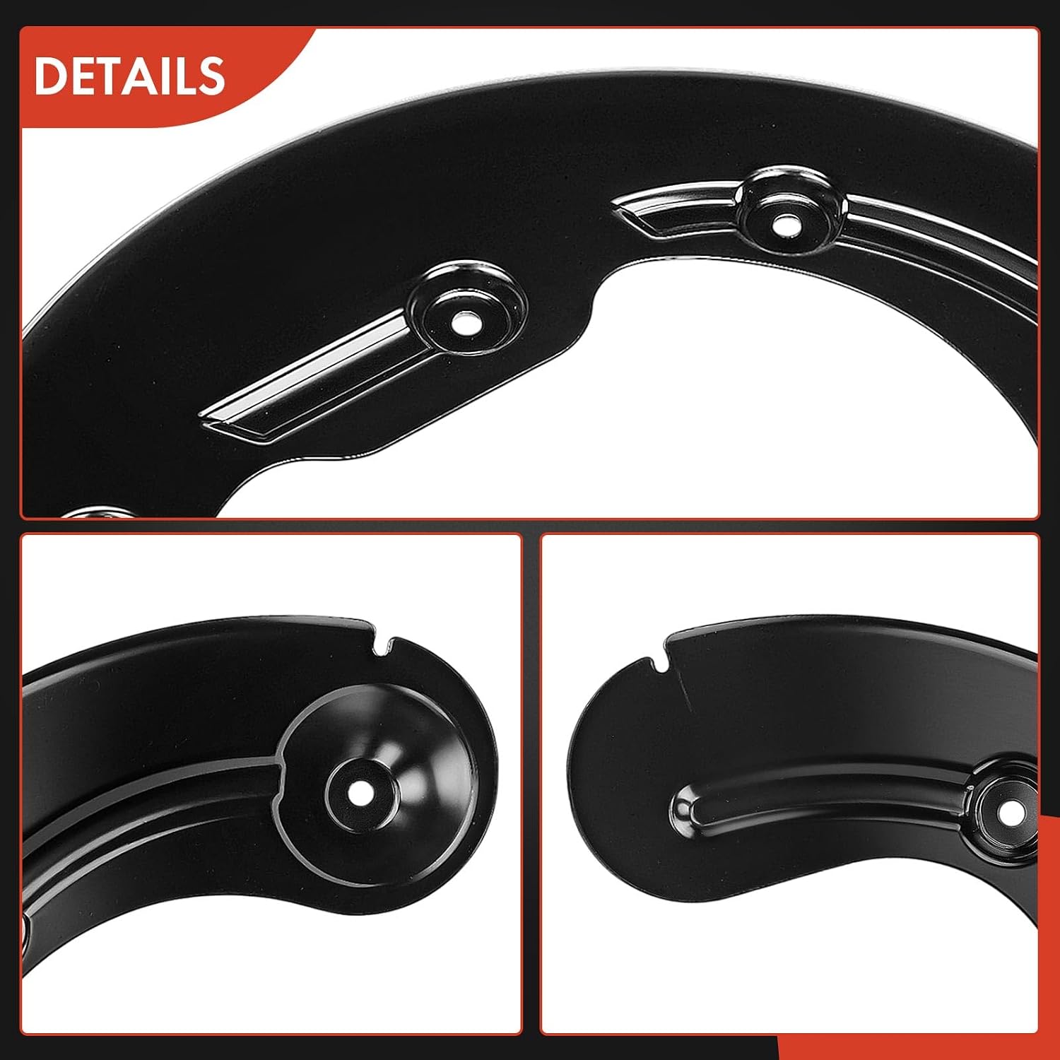 A-Premium Front Driver Brake Dust Shield | Compatible with Ford & Lincoln Models - F-150 F150 2004-2008, F-150 Heritage 2004, Mark LT 2006-2008