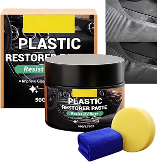 Car Polish & Plastic Restorer Black,Car Trim Restorer Paste,Black C/ar Polish&Interior Cleaner,Plastic Polish & Paint Restorer,Dashboard Renewal Paste,Ca/r Trim Restorer Pa/ste,C/ar Accessories
