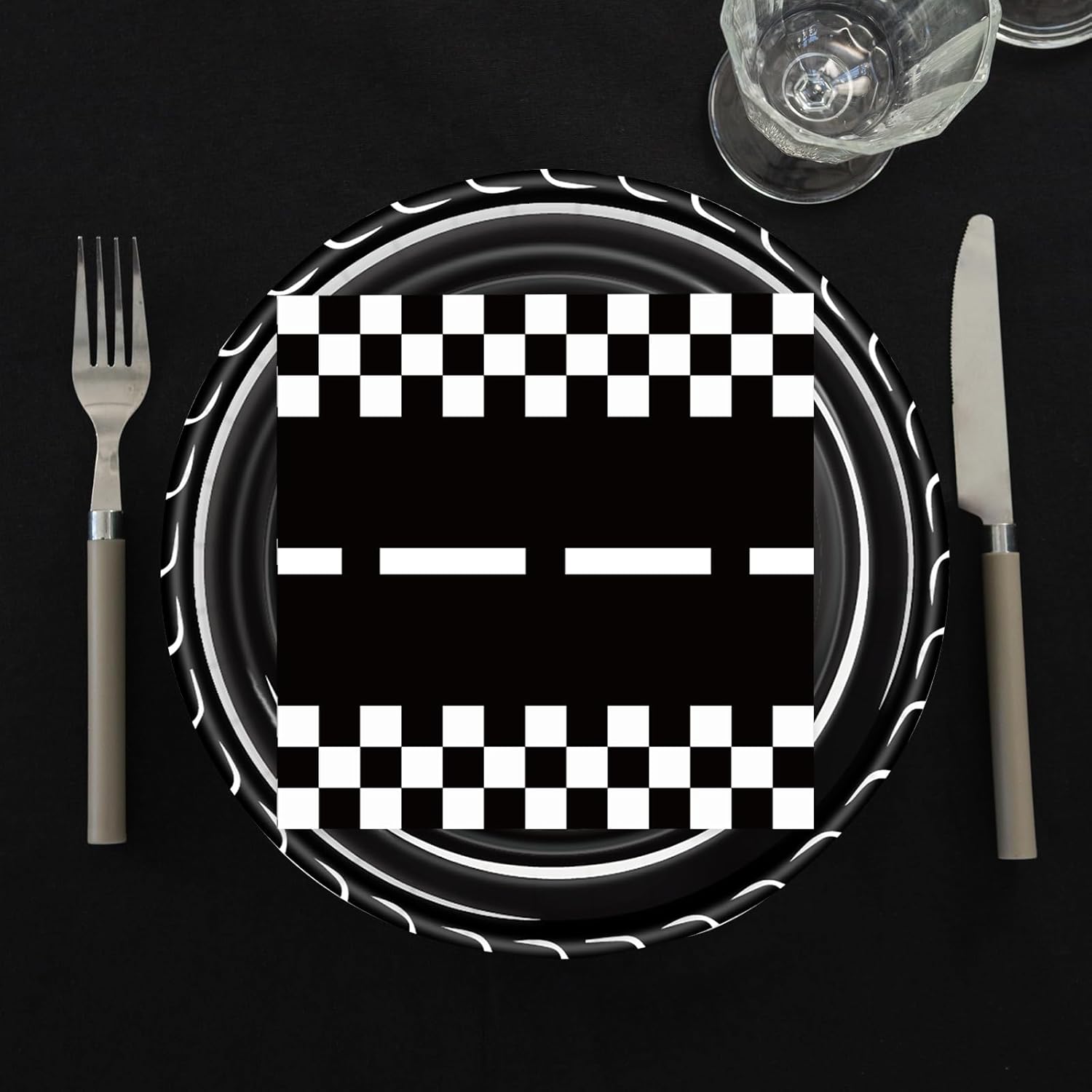 72 Pcs Race Car Paper Plates and Napkins - Disposable Party Plates and Napkins Tableware Set for Boys Birthday or Baby Shower (Race Car) - Image 6