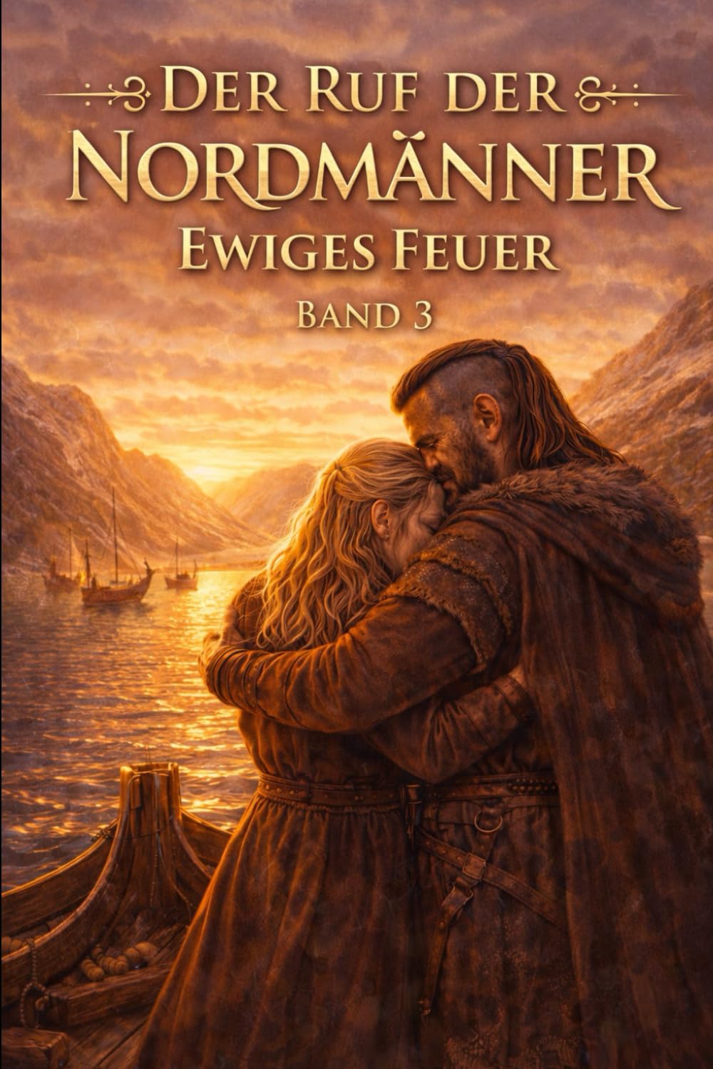 Der Ruf der Nordmänner: Ewiges Feuer (Eine Liebe im Schatten der Wikinger)