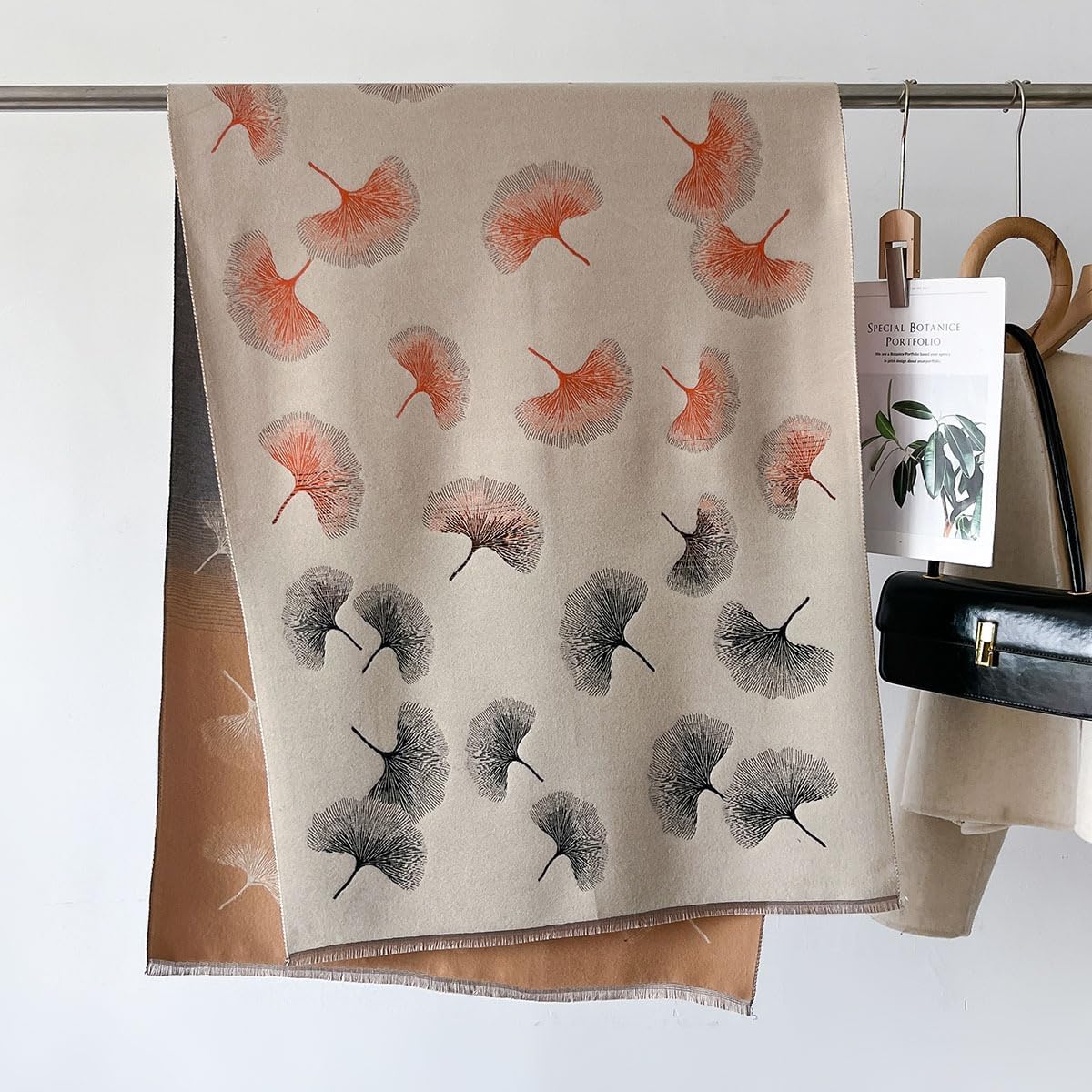 First Choose Women's Blanket Chunky, Pashmina Shawls Wraps Oversized Winter & Fall Warm Scarfs Soft Cashmere Feel for Women - Image 4