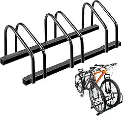 Suporte para Bicicleta Chão, Suporte Bicicleta, Suporte Bicicleta Chão, Bicicletário Suporte de Chão para 3 Bikes