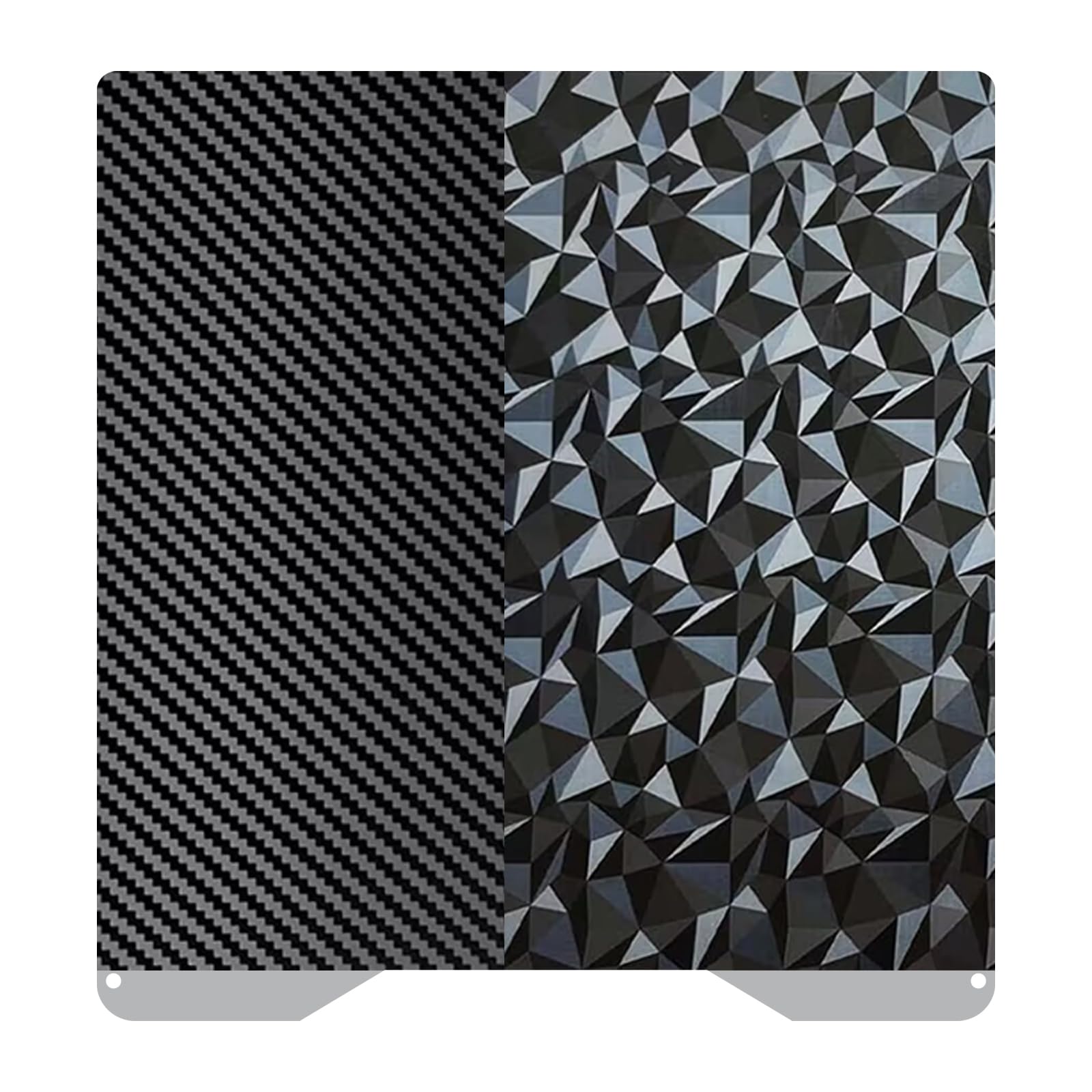 Creality Hi Build Plaque PEO PET 265 x 265 mm, plaque chauffante d'impression double face, plate-forme d'imprimante 3D, flexible et facile à enlever le modèle, plaque en tôle d'acier à ressort