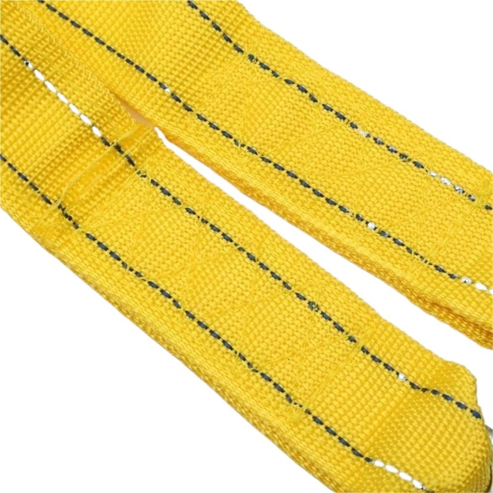 Cuerda de Remolque de 5 toneladas y 4 Metros for camión, Correa de Remolque Todoterreno, Cable de cabrestante, Correa de tracción for automóvil, 57 Unidades