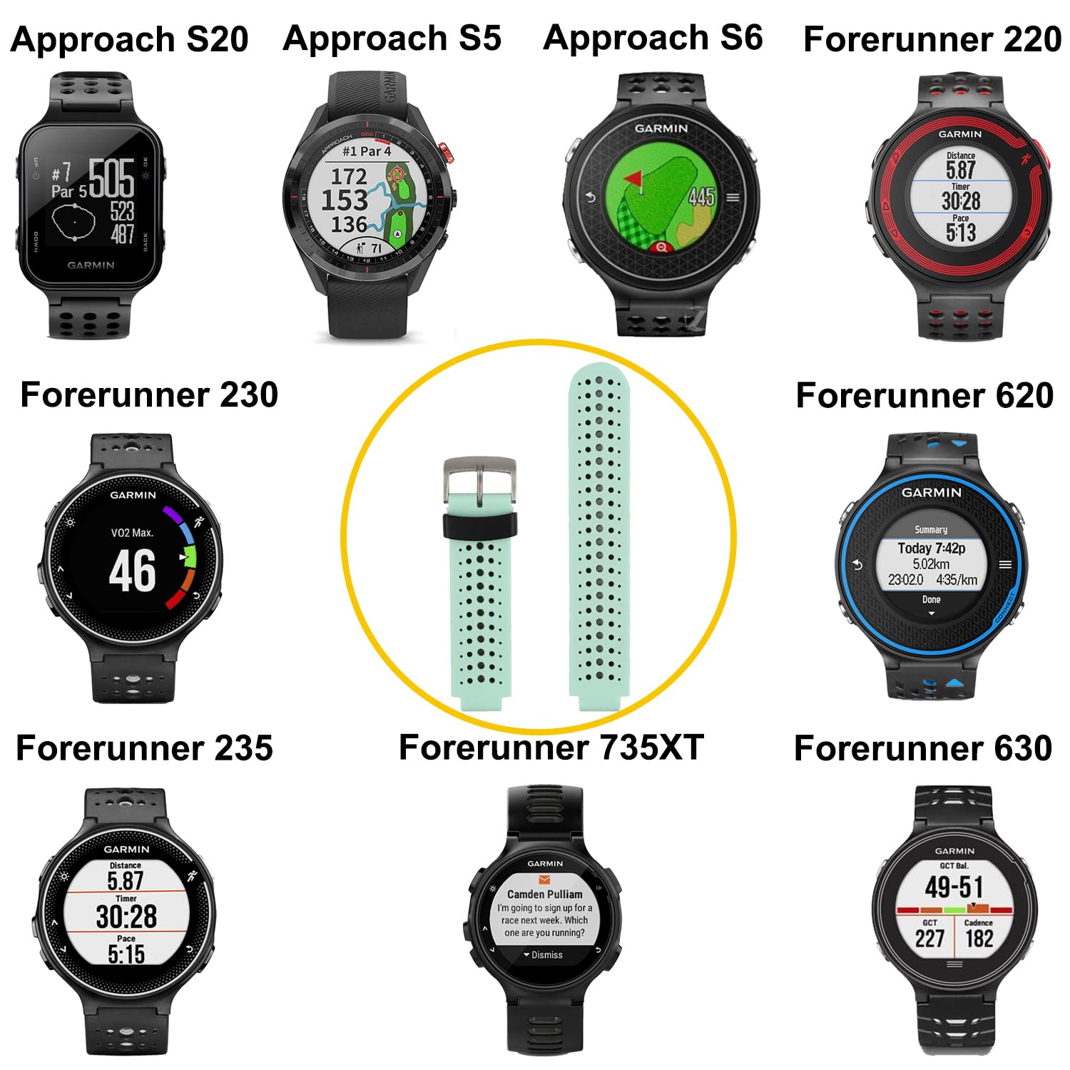 Garmin Approach S20 Watch Band Replacement corona.dothome.co.kr