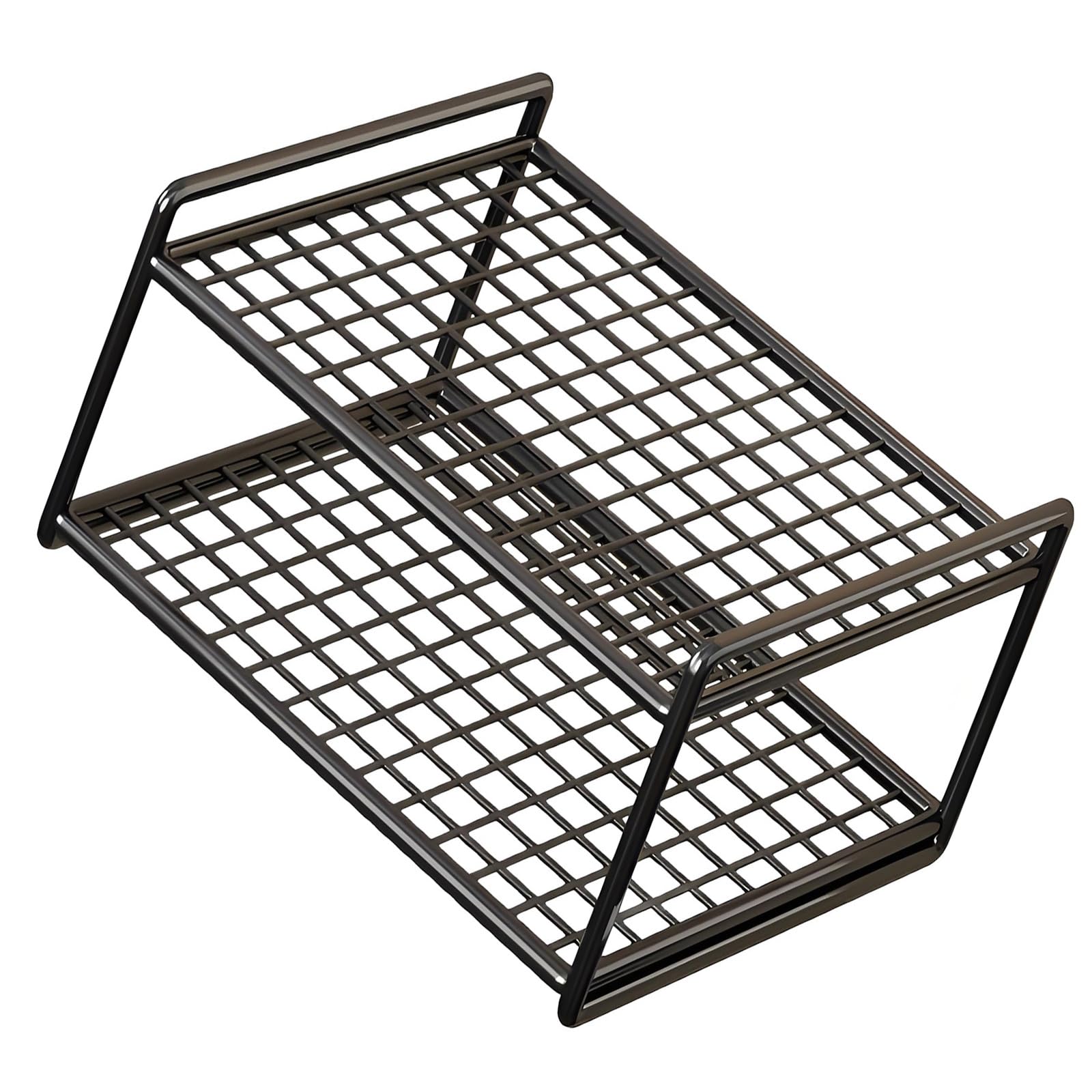 Kaeltsyn Metal Pen Stand Multi Compartment Desk Rack for Storing Markers Brushes and Stationery Items Iron Pen Holder