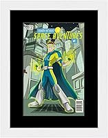 Vista 135 de Marco de cómic negro mate Para cómics publicados entre 1986 y el día actual (marco de madera maciza de cómic de la Edad Dorada), hecho