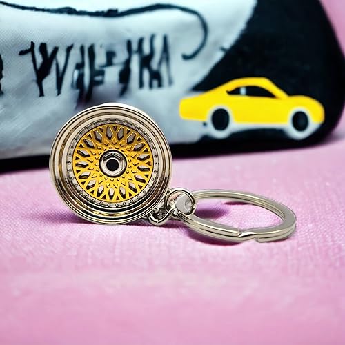 Miniatura 5 de BBS RS RM - Llavero de rueda automotriz para automóvil, regalo