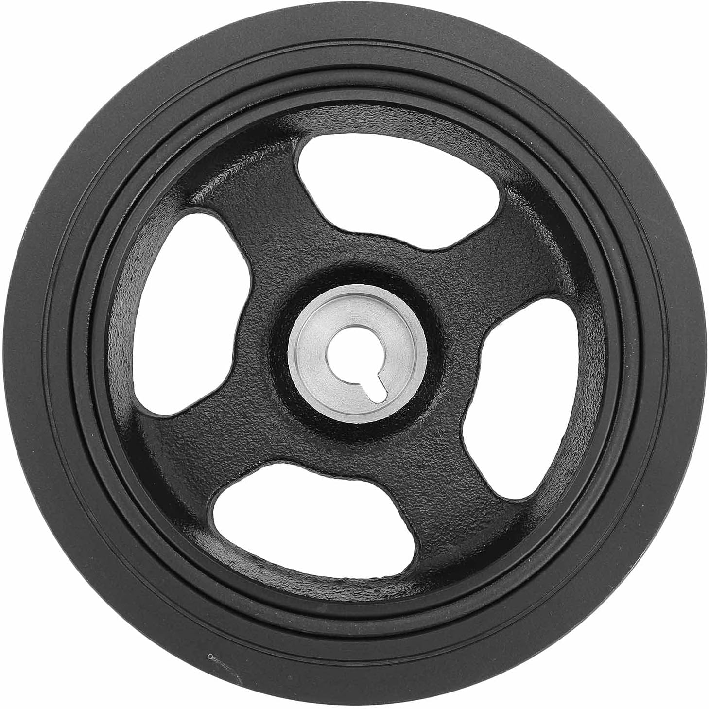 A-Premium Engine Harmonic Balancer Pulley - DOHC L4 1.6L - Compatible with Hyundai & Kia Cars - 13-19 - Elantra (GT), Sonata, Tucson, Veloster, Kona, Soul, Optima, Forte5, Forte Koup, for# 231242B700