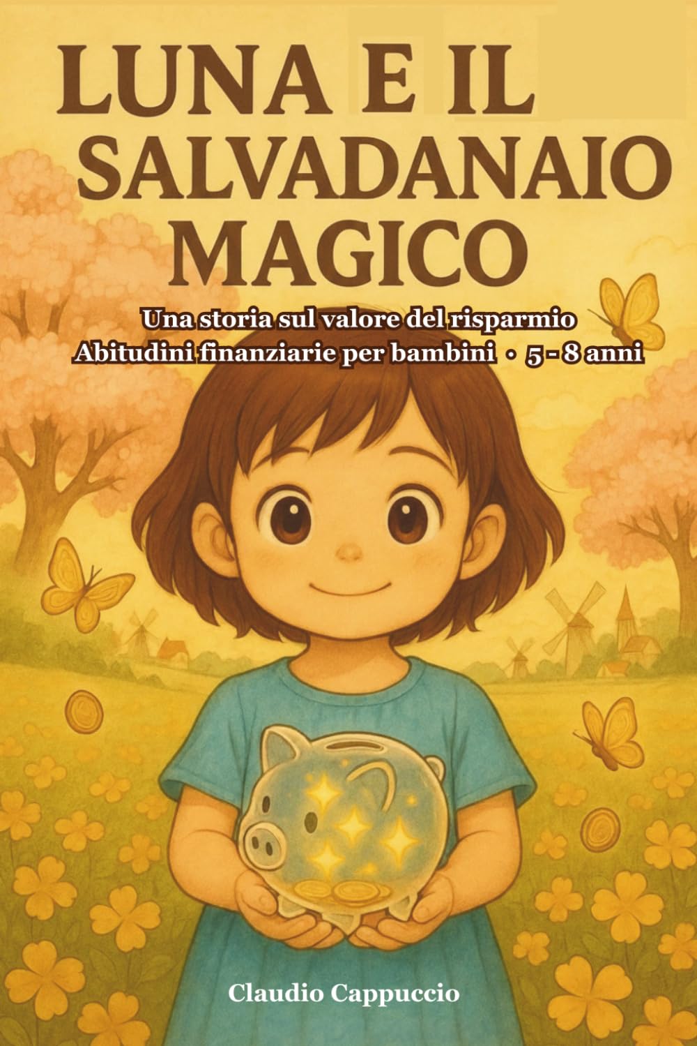 Luna e il salvadanaio magico: Un libro illustrato per insegnare ai bambini il valore dei soldi, del risparmio e della pazienza — con giochi e attività interattive (Luna Learns Money)