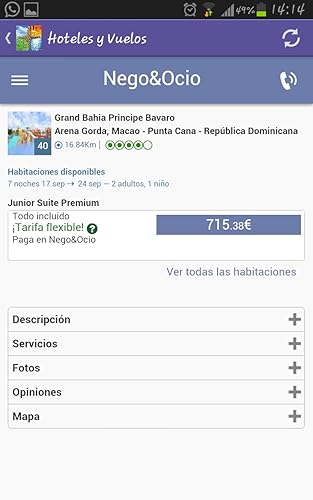 4 ELEMENTOS Hoteles y Vuelos