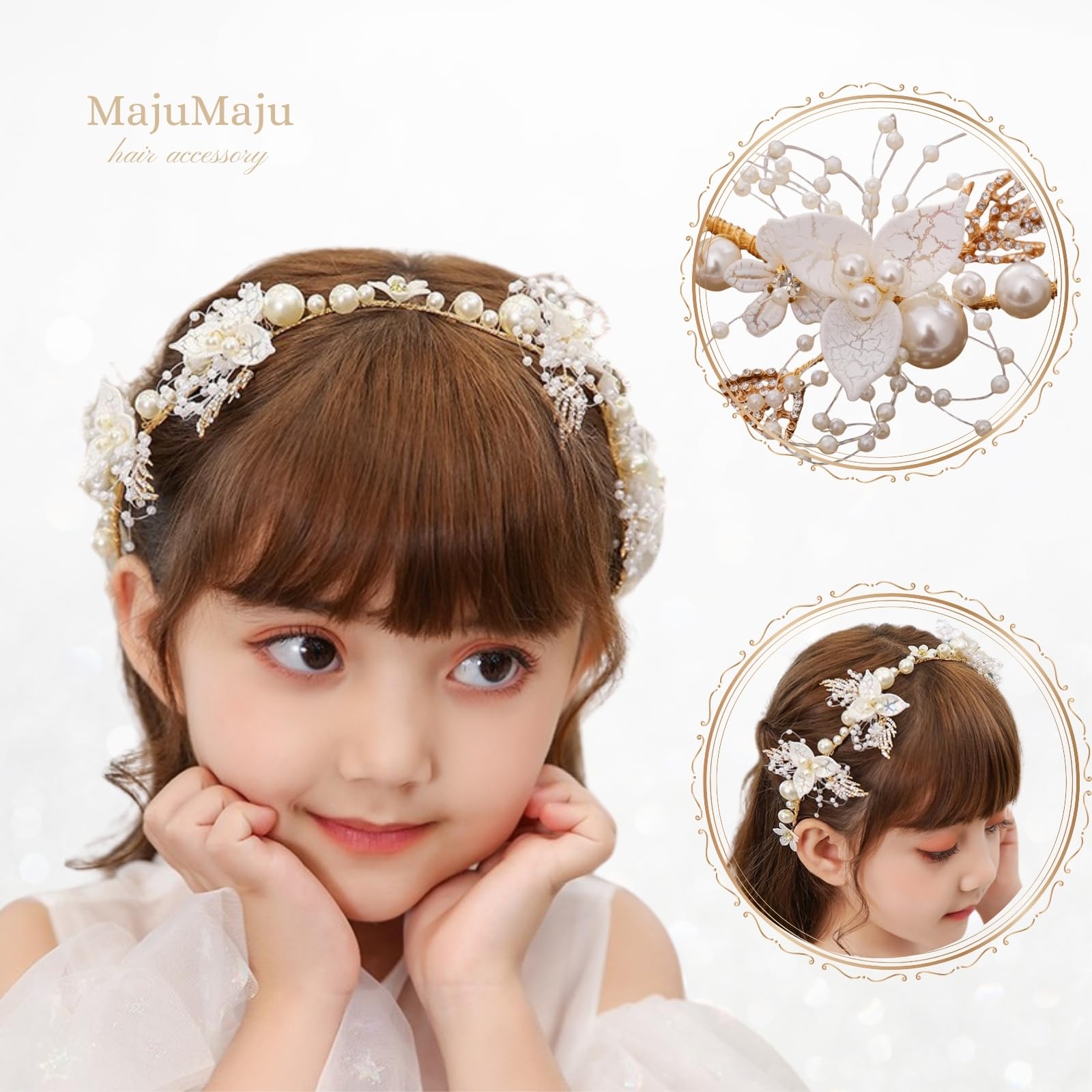 【1/23以降購入】majumaju様✪専用ページ Amazon.co.jp: [MajuMaju]ヘアアクセサリー ピアノ発表会 ヘッドドレス