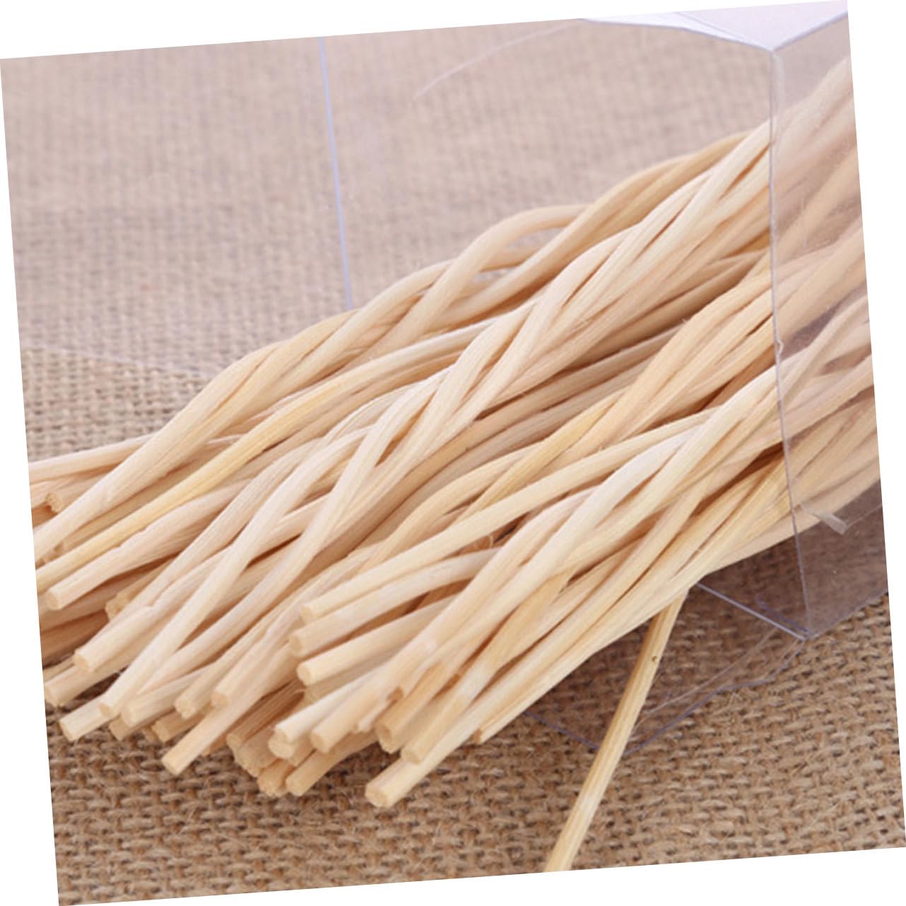 TOPPERFUN 20pcs Rattan Sticks Aromatherapy Diffuser Sticks Essential Oil Diffuser