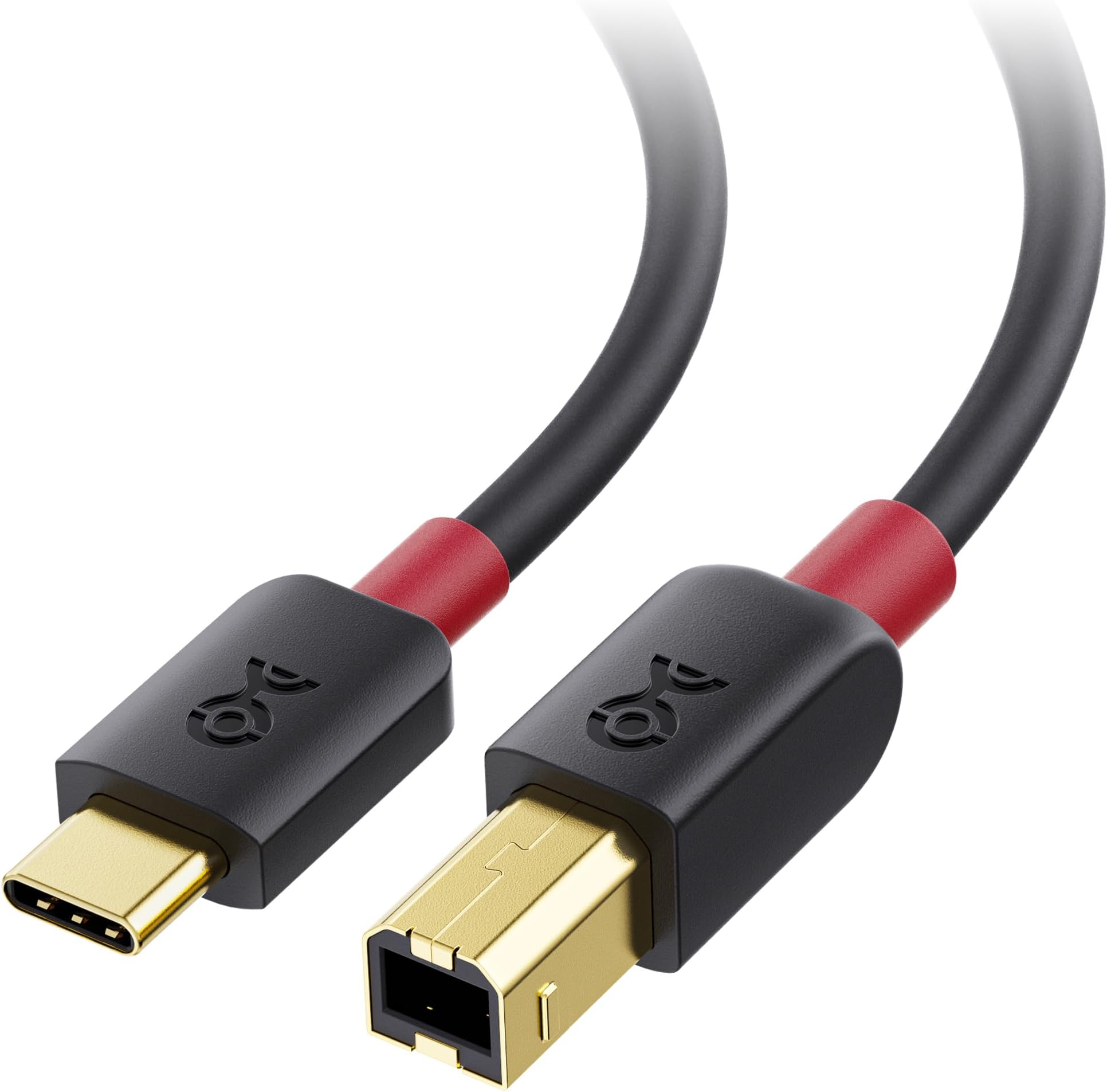 Cable MattersUSB Type C (USB-C) to Type B (USB-B) Cable in Black 13.1 Ft