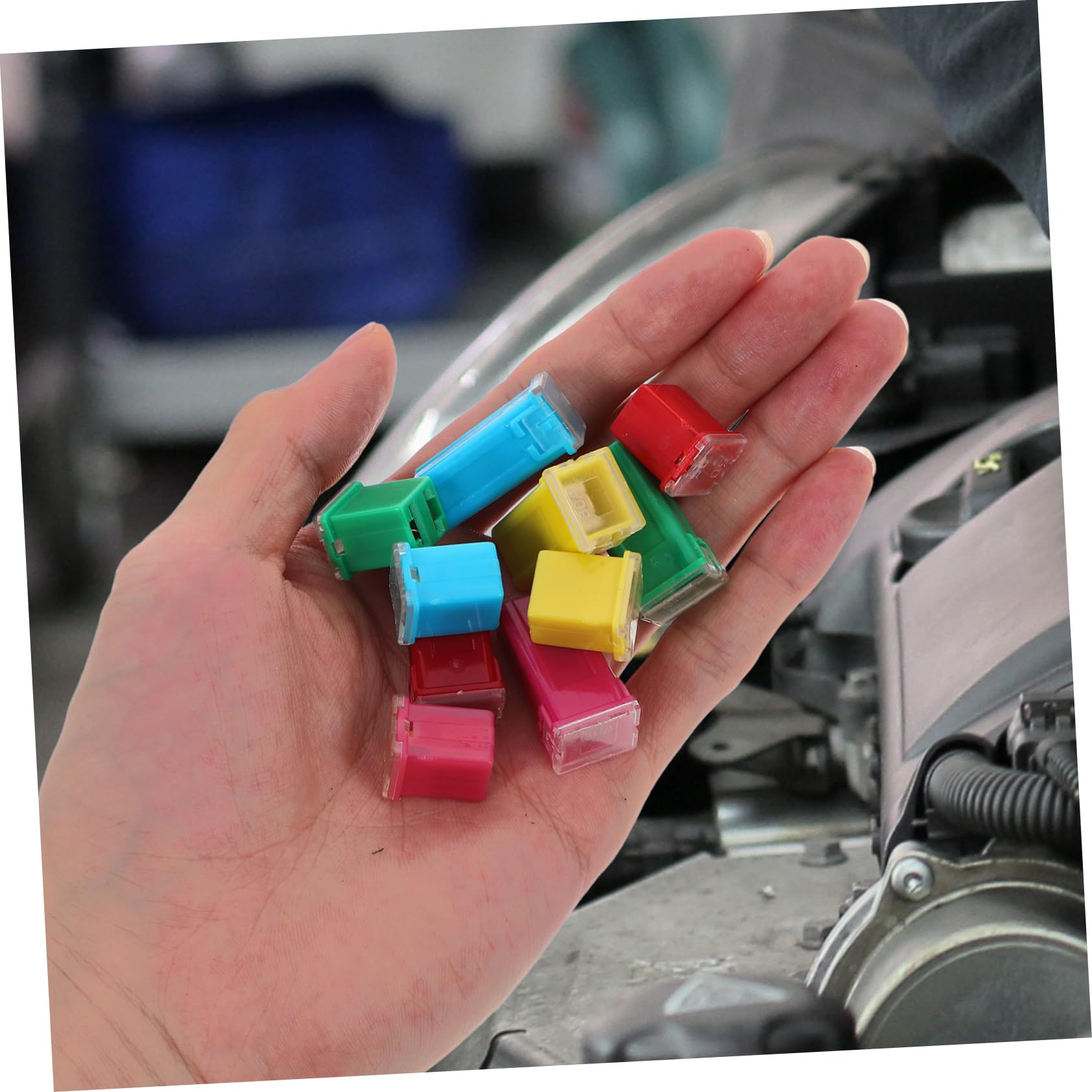 PartyKindom 80pezzi Kit Assortimento Fusibili Per Auto Fusibili Per Installazione Facile e Compatibilità Auto