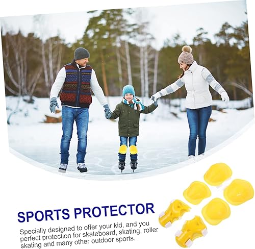 Miniatura 2 de VANZACK 1 juego de 6 protectores de muñeca para patinaje sobre ruedas, casco para niños, rodilleras para adultos, equipo de protección para niños,