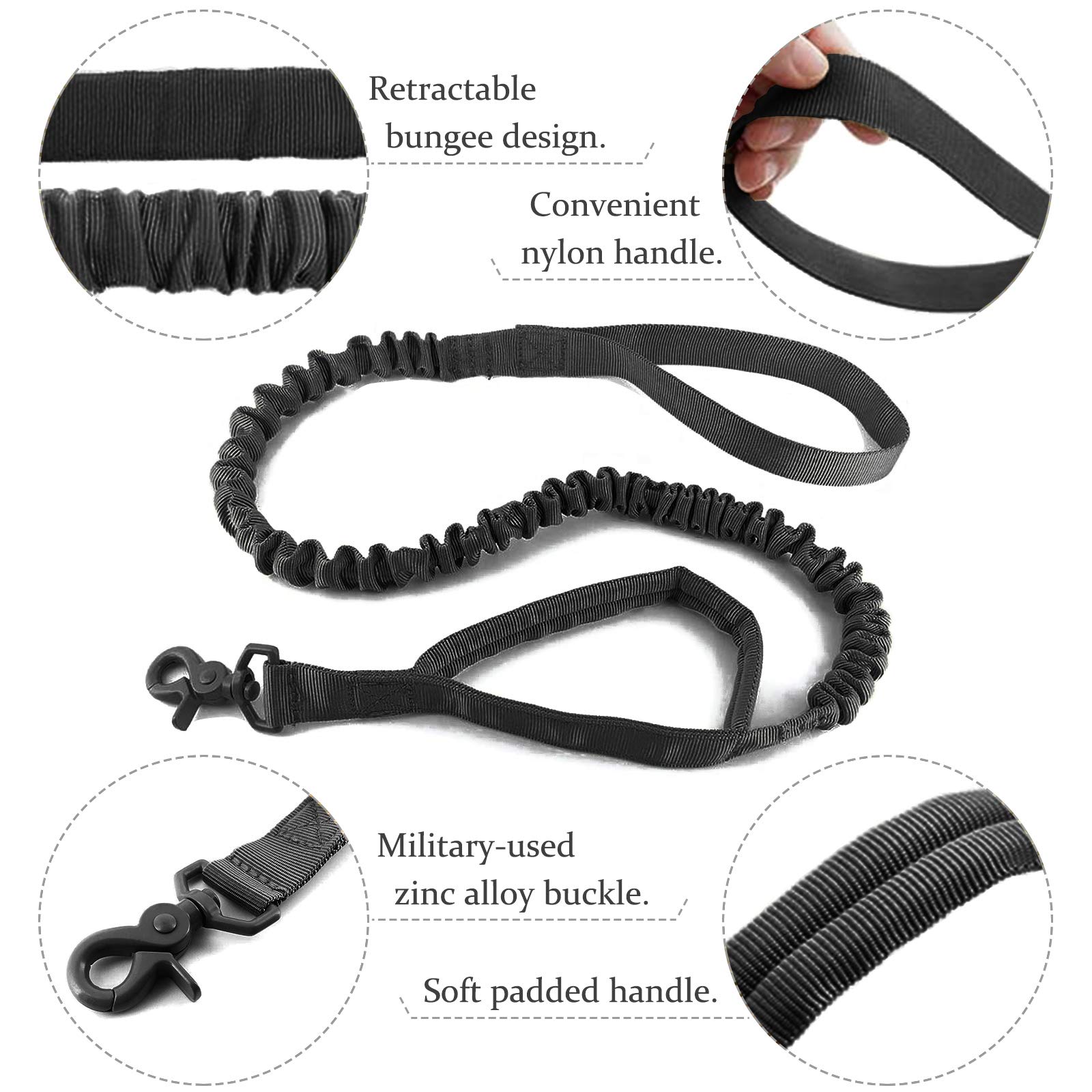 AIWAI Tactical Dog Harness with Pockets - Image 3