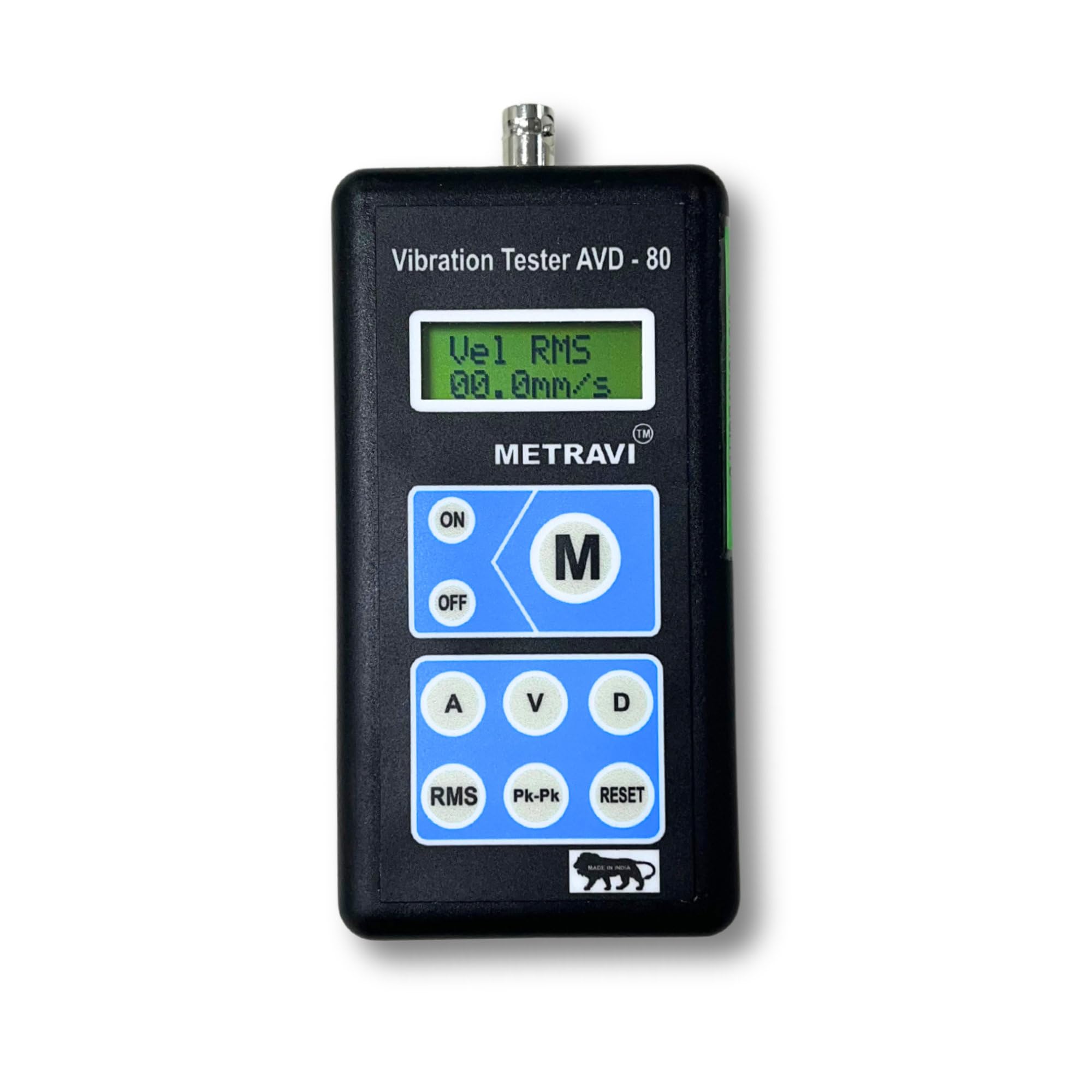 Metravi AVD-80 Vibration Meter to measure Velocity, Acceleration and Displacement-image-30