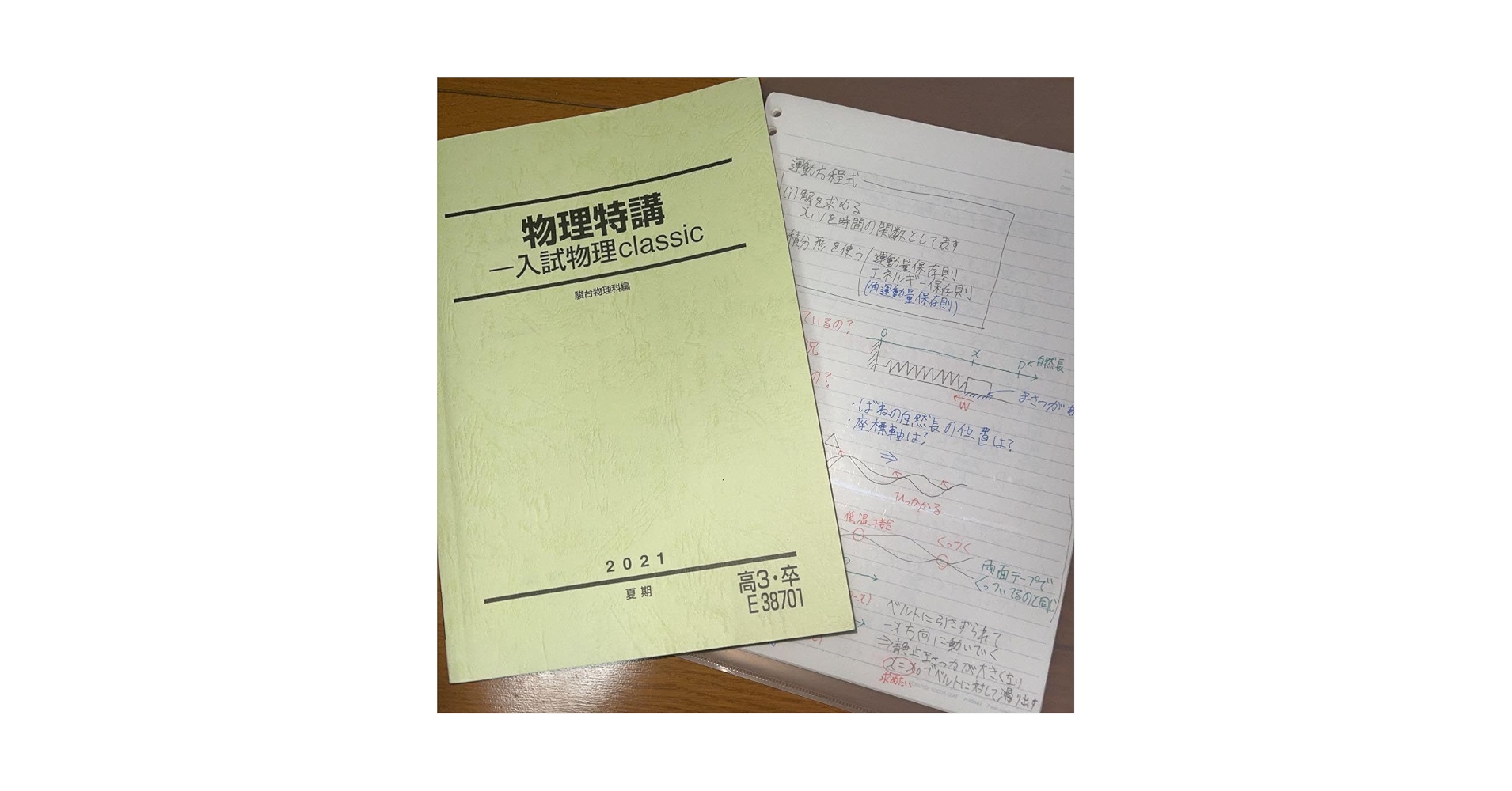 Amazon.co.jp: 物理特講-入試物理classic(森下先生) 駿台夏期講習 板書