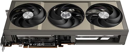 Sapphire technology Nitro+ AMD Radeon RX 9060 XT Gaming OC, 16GB Dual HDMI-DP - 5