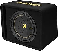 Vista 3 de KICKER 50VCWC122 CompC Subwoofer de 12 pulgadas en caja ventilada, 2 ohmios