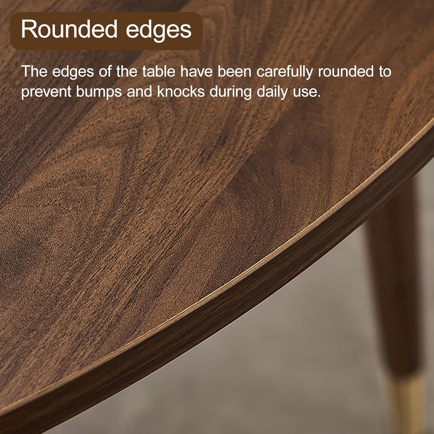 Wooden Round Folding Table Top, Two-Fold Foldable Surface Extender, Large Circle Folding Tables, Replace Desktop for Indoor Outdoor, for Dining Home No Legs(Natural Wood,120cm/47.2in)
