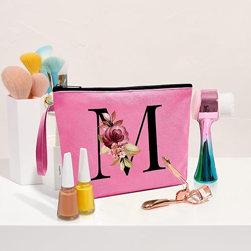 Vista 407 de Vavabox A-Z - Bolsa de maquillaje personalizada, regalos de cumpleaños para mujeres y madres, regalos para mejores amigas, bolsa de cosméticos