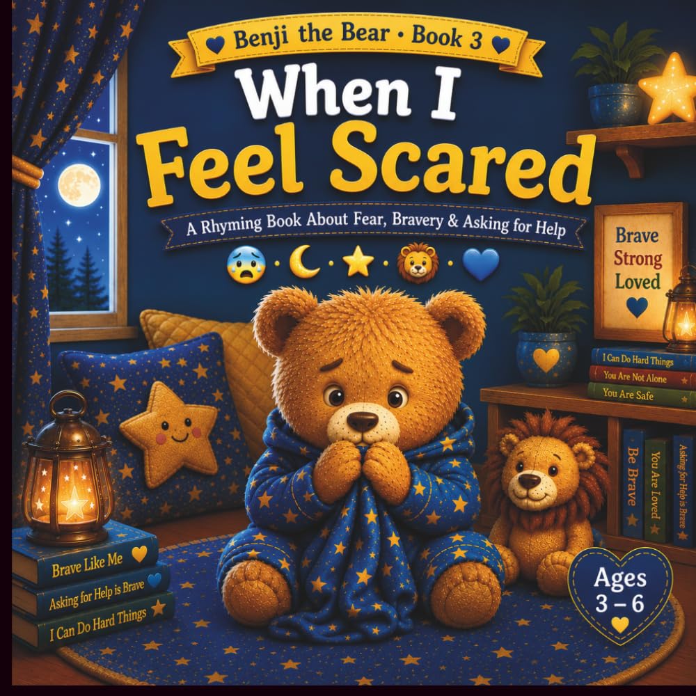 When I Feel Scared: A Rhyming Picture Book About Fear, Bravery and Asking for Help for Kids Ages 3–6
