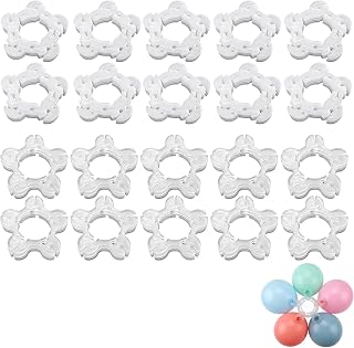 100 stuks ballonclips, bevestigingsclips voor ballonboog