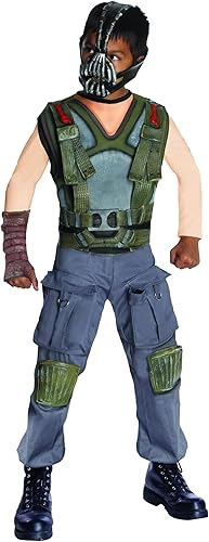 Rubie's - Traje del niño y máscara de Batman, el caballero de la noche asciende