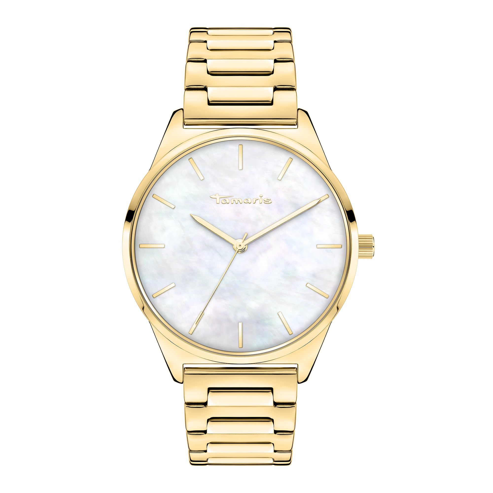 Tamaris TT-0176-MQ Women's Analogue Quartz Watch with Stainless Steel Strap, Gold