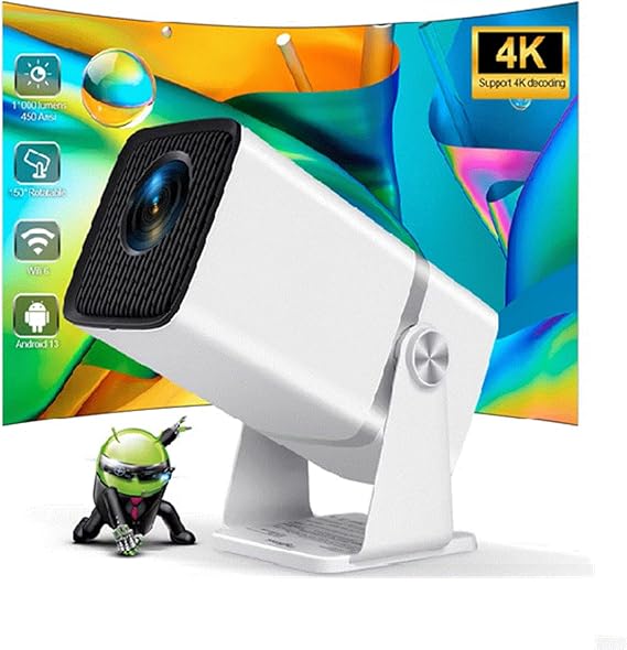 Amazon.com: TD80W Mini Portable Projector Android WiFi 4K Full HD FHD ...