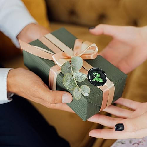 Miniatura 4 de Tomgenrine - Cuentas de sellado de cera, 520 cuentas de cera de sellado, cuentas de sellado para tarjetas de felicitación de letras, sellado de