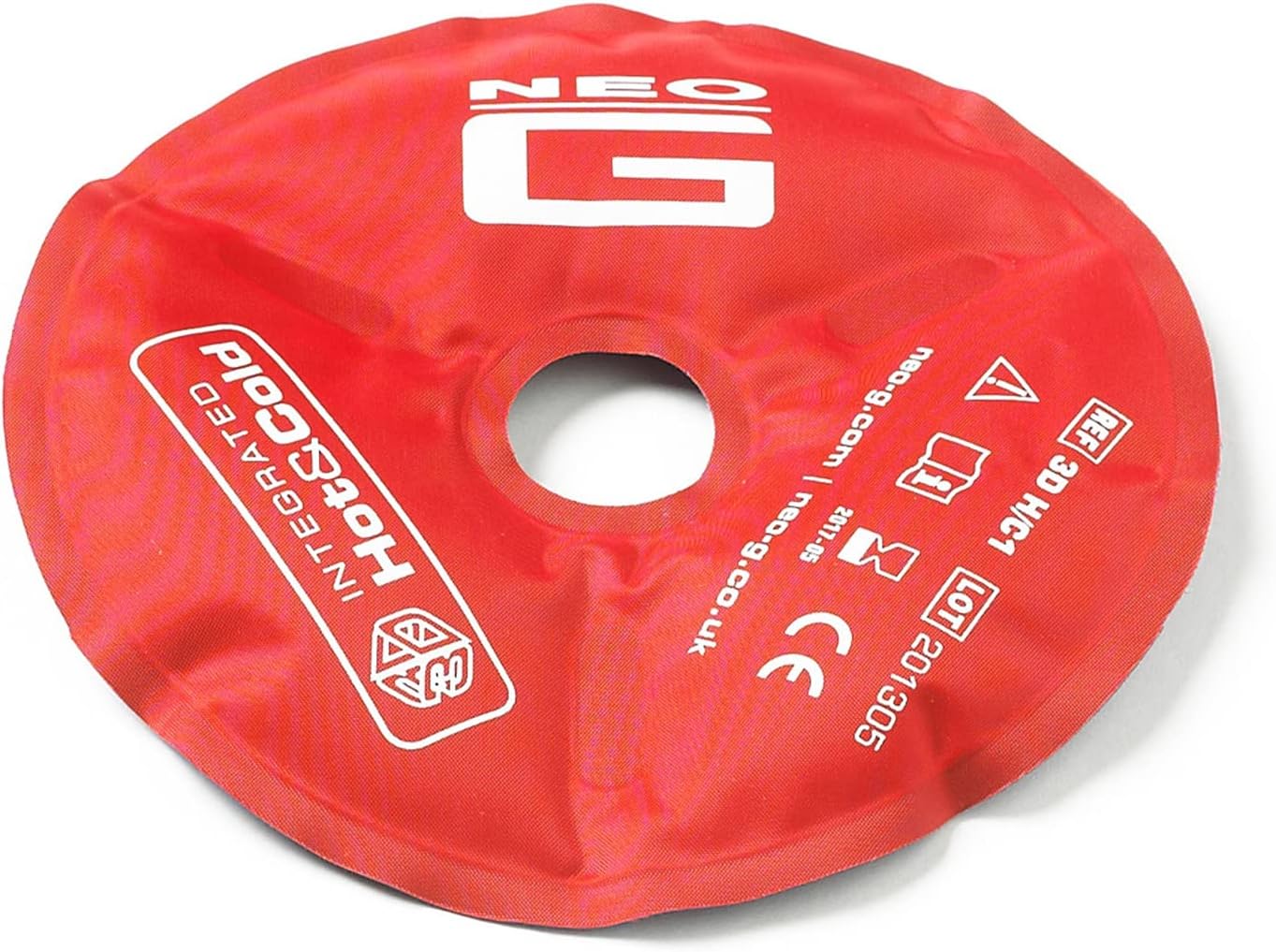 Neo G Hot and Cold Therapy Disc - Flexible Ice/Heat Pack for Injuries, Muscle Inflammation, Joint Pain, Swelling, Sprains - Reusable and Dual Function - Class 1 Medical Device - Qty 1 Disc - Blue/Red