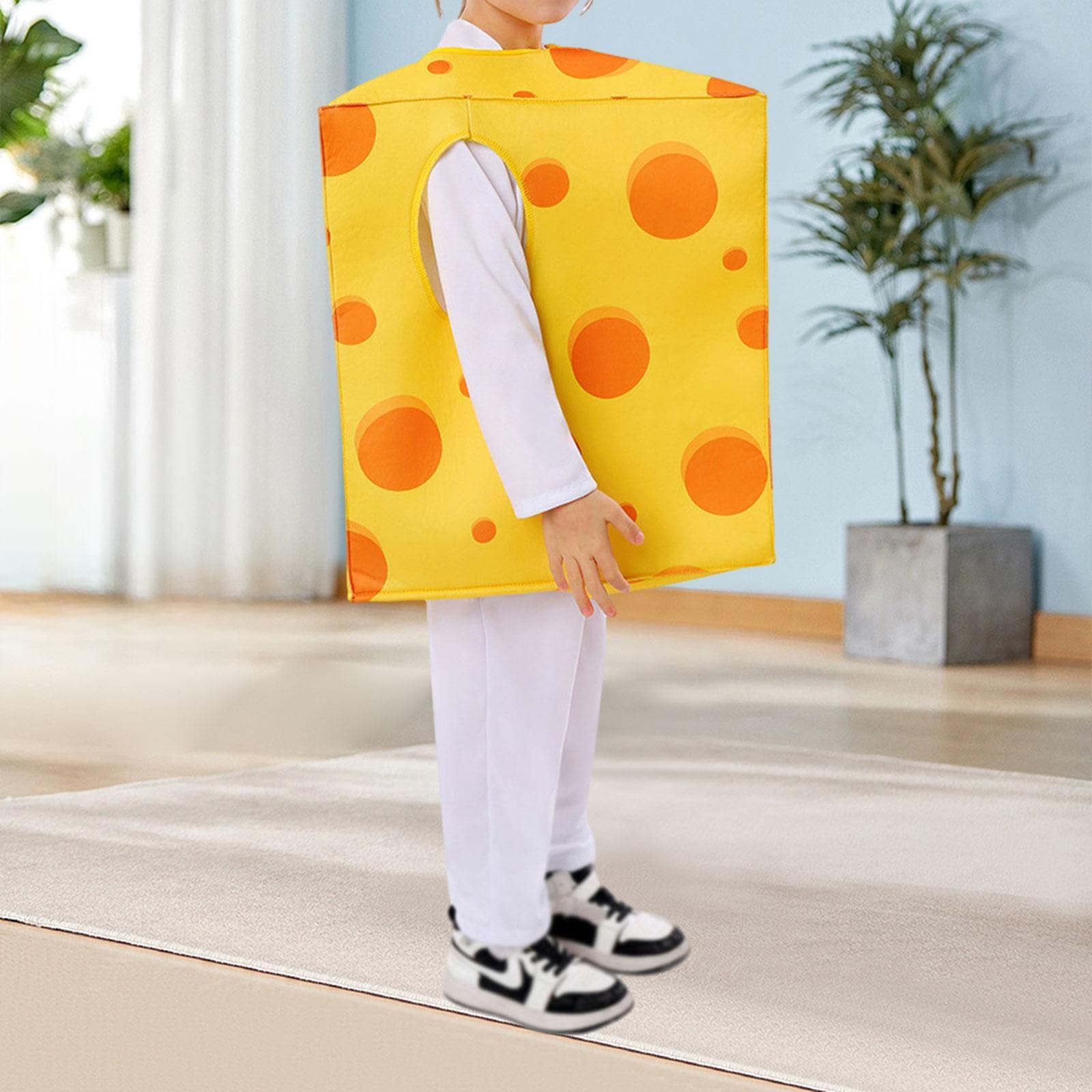 predolo Costume Da Big Cheese per Bambini, Divertente E Carino, per Feste a Tema Halloween.