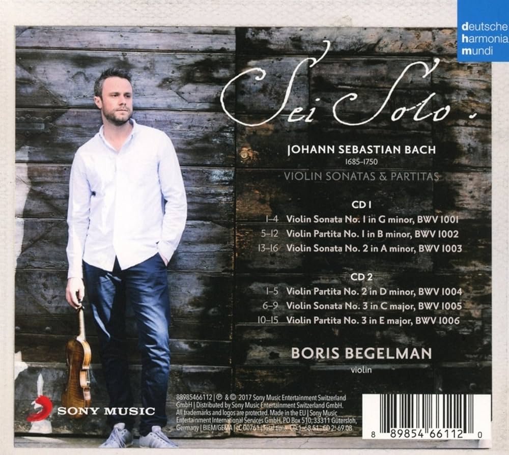 その他 Bach, J.S.: Partitas [CD] Joseph Szigeti J S Bach 6 Sonatas and The Partitas for