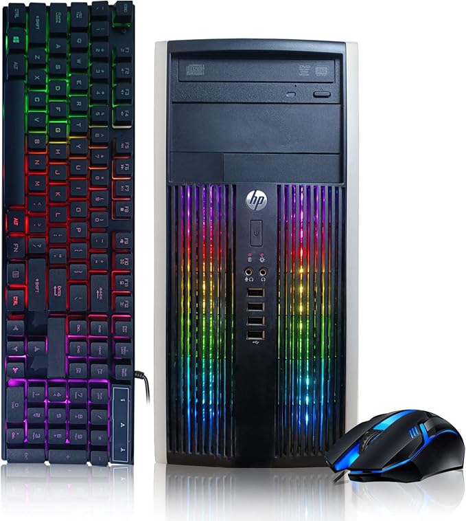 HP Gaming PC Desktop Computer Intel Quad I7 up to 3.8GHz, 16GB Memory