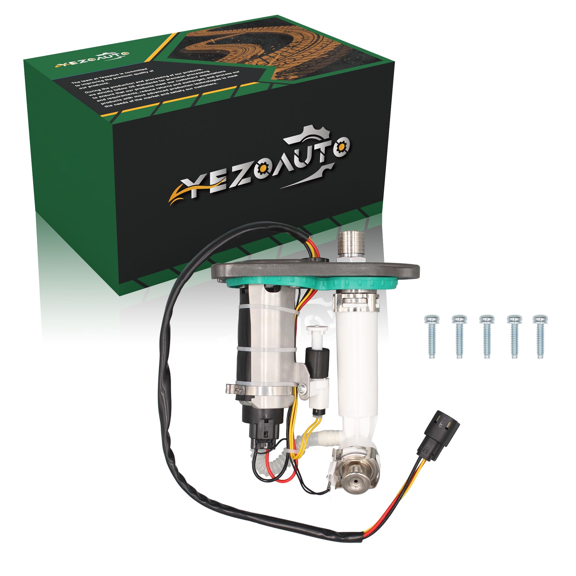 Yezoauto Fuel Pump Assembly for Harley-Davidson Sportster Iron 883 / Iron 1200 / XL50 / XL883 / XL1200 / XR1200 / Forty-Eight/Seventy-Two 2007-2024