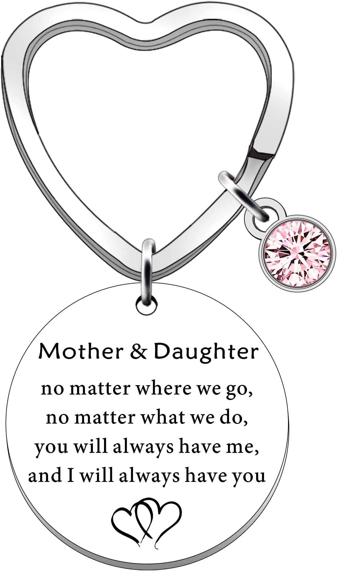 Gifts for Mum Mother Daughter Keyring Keychain Mum Mom Mummy Birthday Christmas Mothers Day Gifts(no matter)