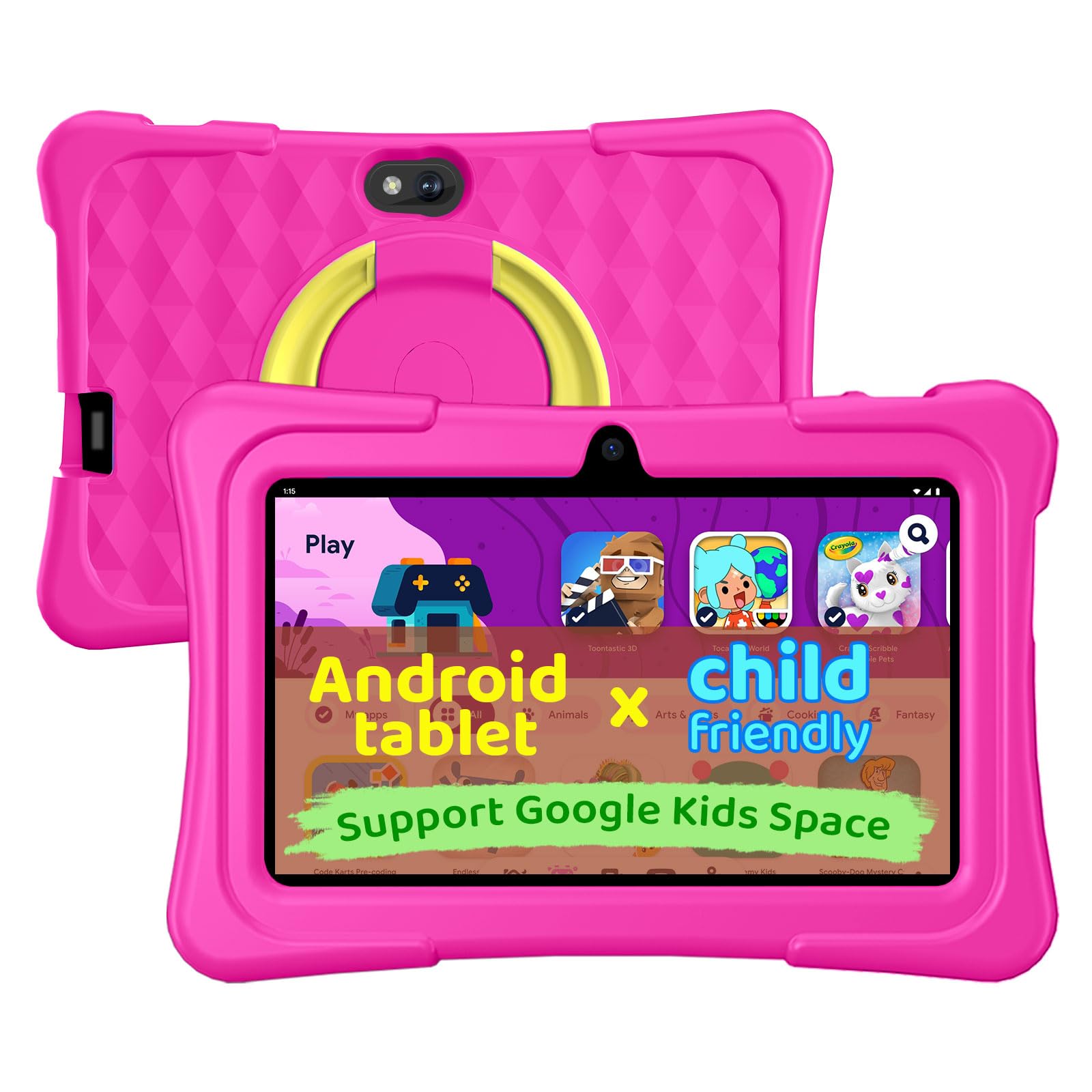 Amazon.com : Kids Tablet, 7 inch Android 15 Tablet for Kids, 8GB+