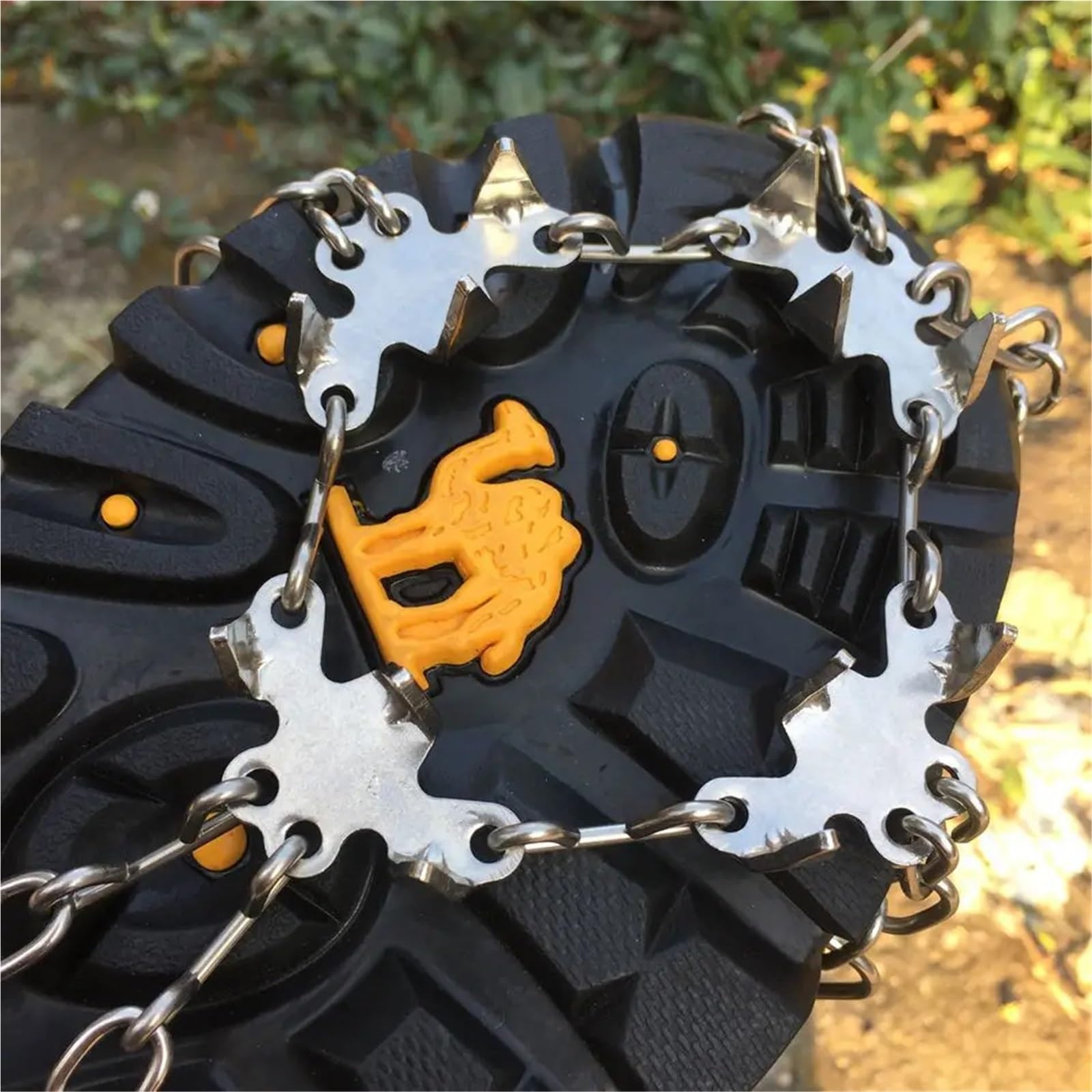 Crampons Ramponi in acciaio, antiscivolo, for escursionismo, arrampicata, neve, catene, artigli, copri-stivali