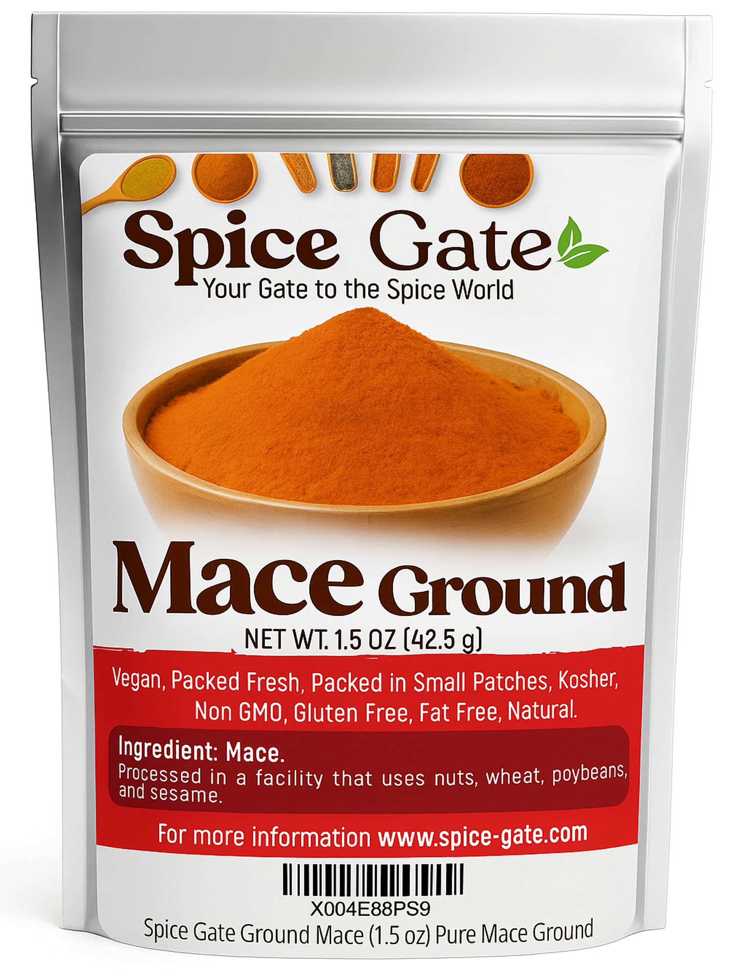 Spice Gate Ground Mace (1.5 oz) Pure Mace Ground