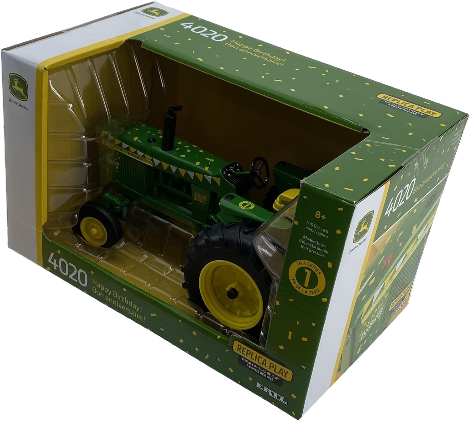 John Deere 1/16 Scale Happy Birthday 4020 Tractor