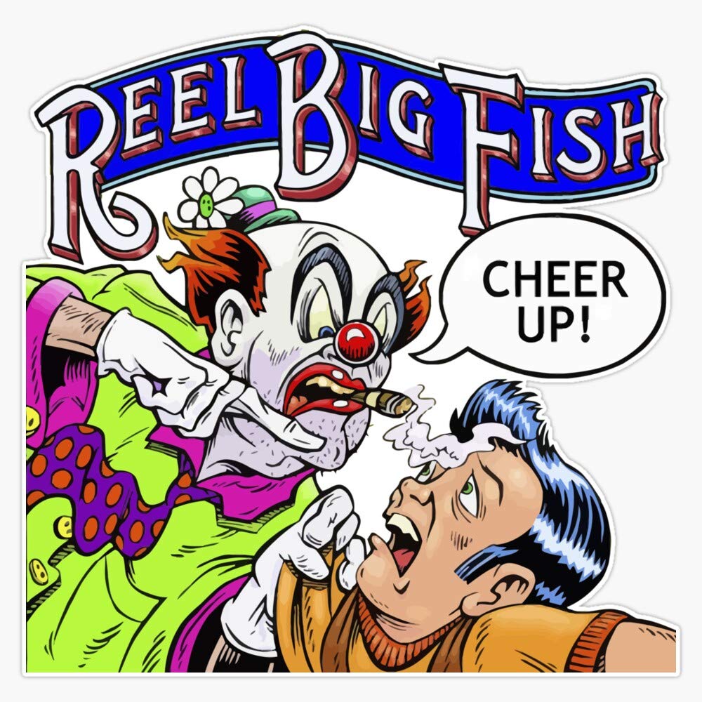Amazon.com - Cheer Up Reel Big Fish Vinyl Waterproof Sticker Decal