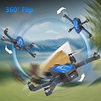 Toladrone 	TL16 1080P kamerás összecsukható drón kezdőknek optikai pozicionálással 7