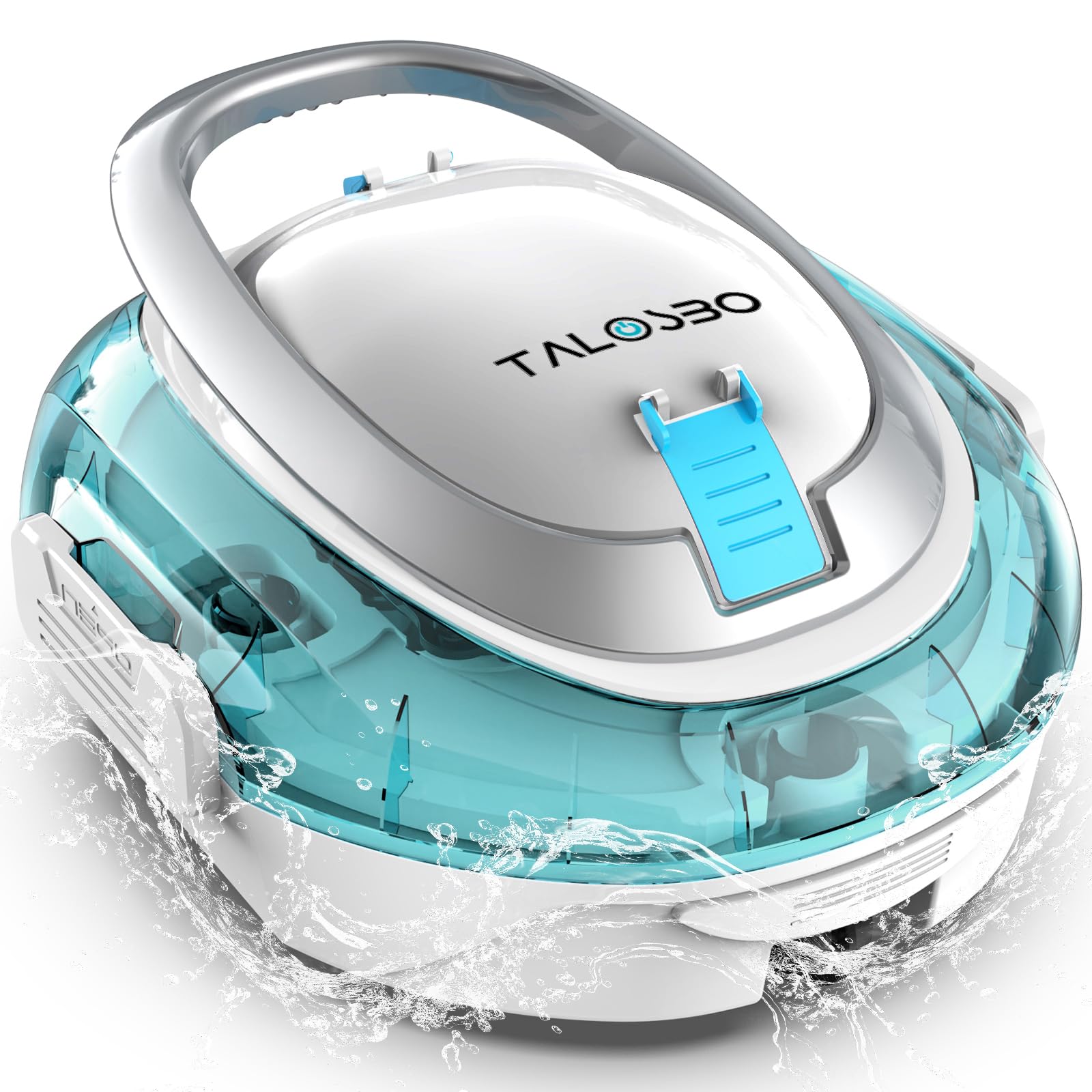 S2 Pool Robot, Double Filtration, Cordless Pool Cleaner Robot, Double Motor, 90 Minutes Cleaning, Charge in 2.5 Hours