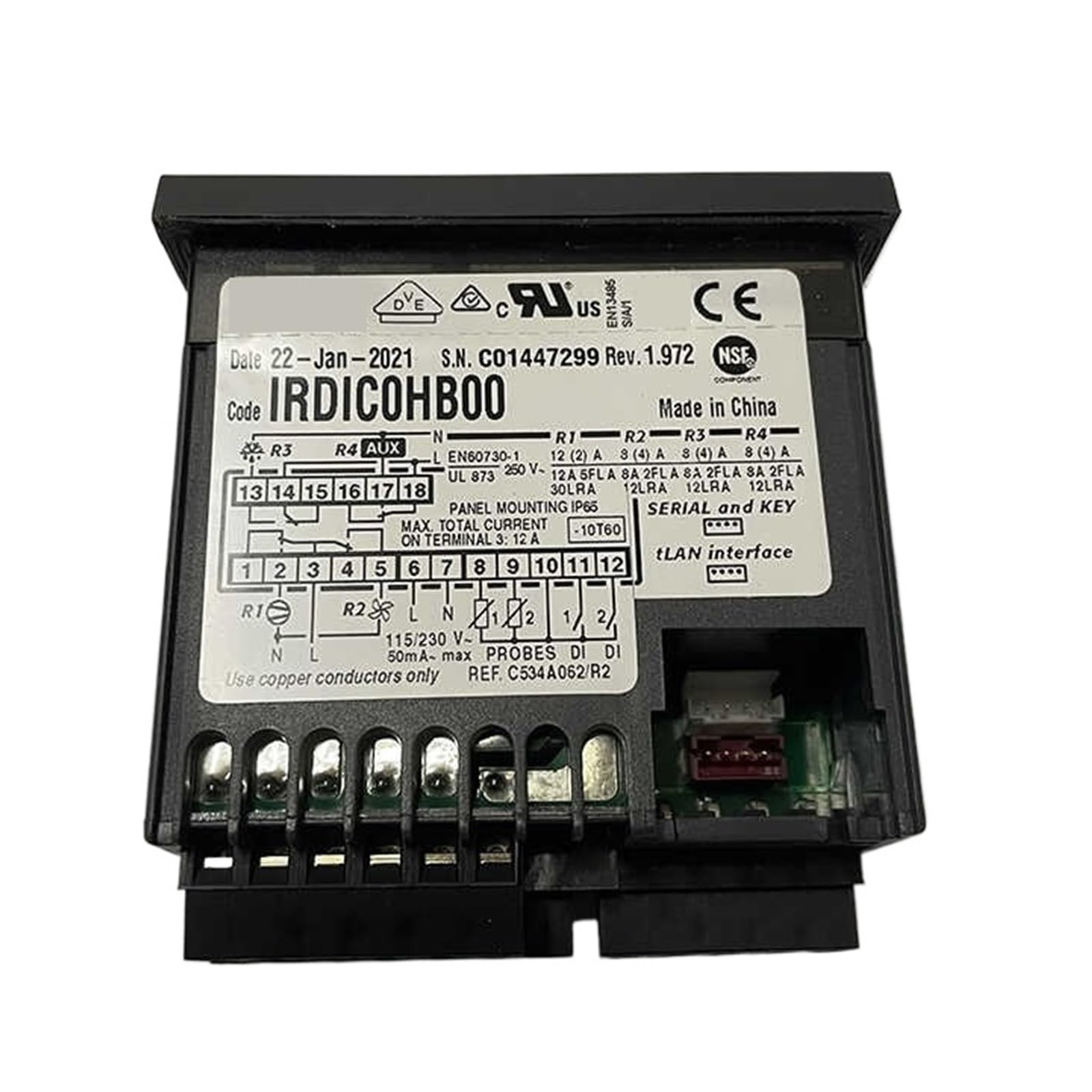 Regulator temperatury termostatu lodówki regulator temperatury IRDIC0HB00