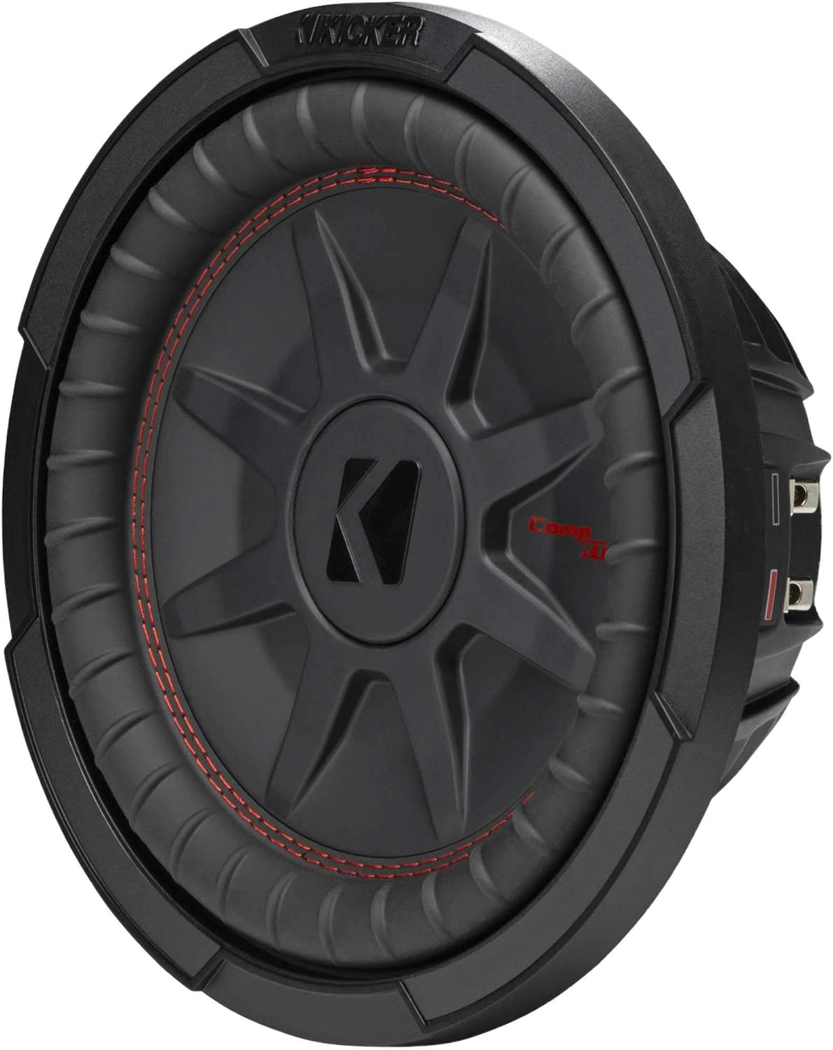 KICKER 48CWRT104 CompRT 10" Subwoofer, DVC, 4-ohm