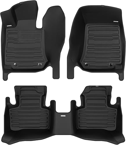 TuxMat - Para los modelos Mercedes-Benz GLC 2016-2022 - Alfombrillas personalizadas para automóvil - Cobertura máxima, todo tipo de clima, medición